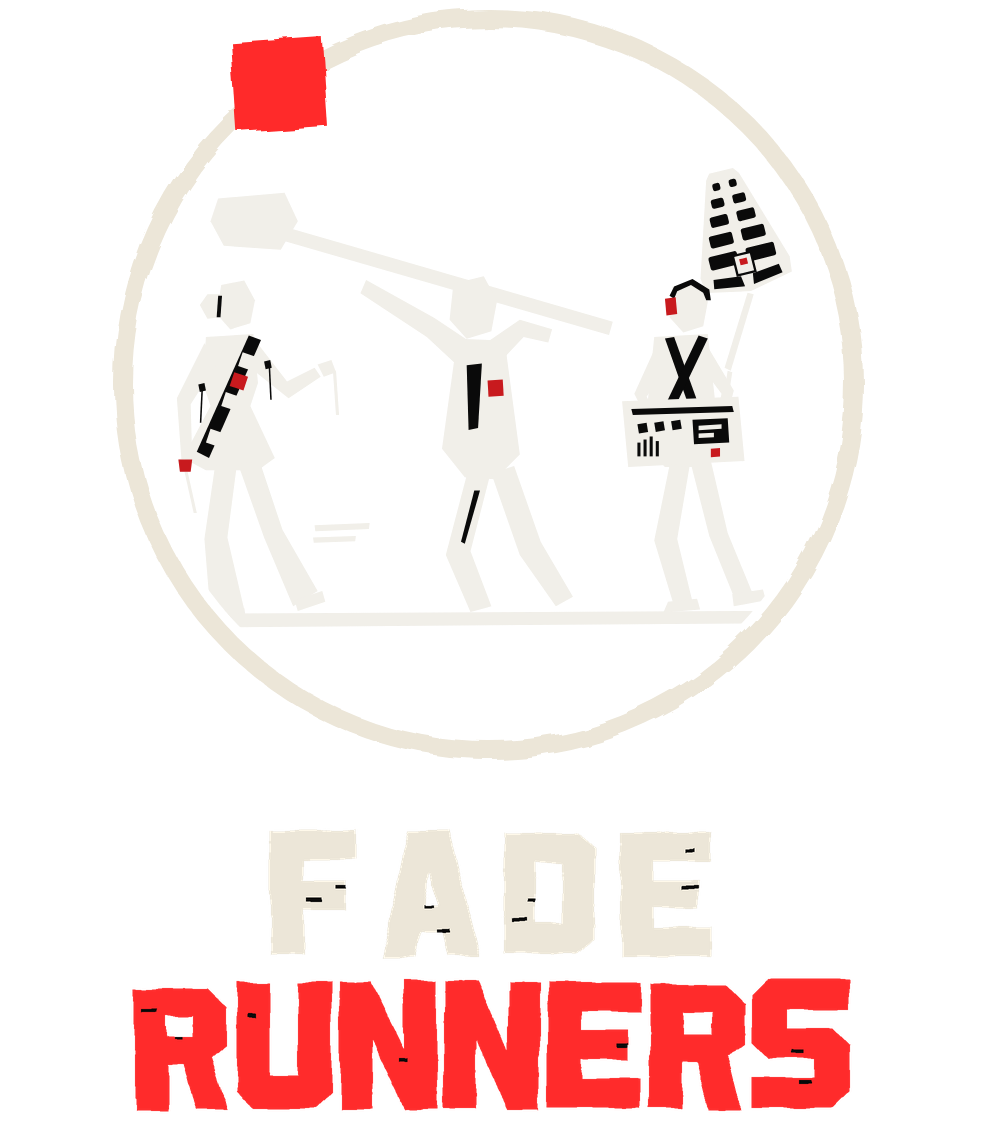 Conversational Frequencies logo: three sound crew figures in a ring